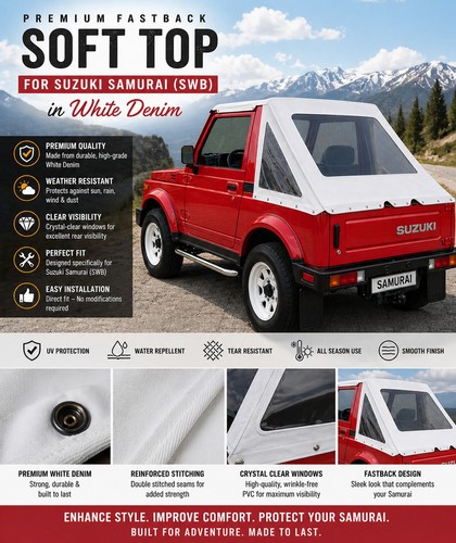 Suzuki samurai sierra - sierra, fastback