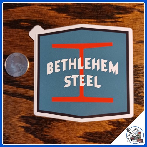 Bethlehem steel kiss cut vinyl - kiss-cut,
