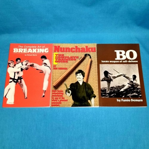 Karate weapon book lot - 3,