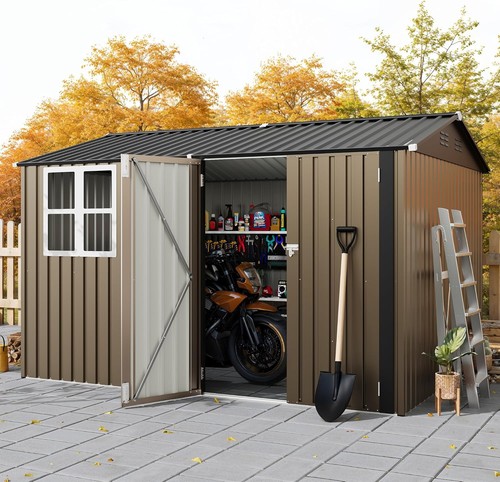 10x8 outdoor storage shed - outdoor,