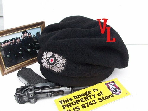 Ww2 german panzer beret with - german,
