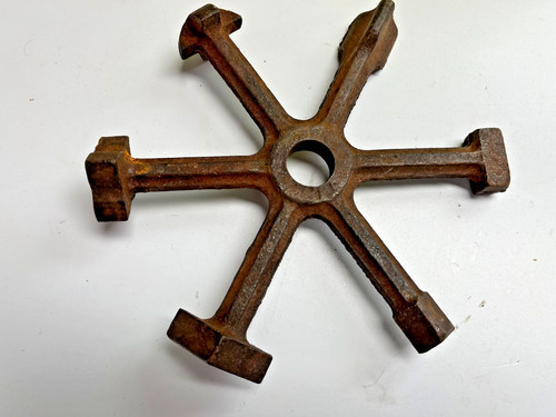 Vintage cast iron industrial - iron,