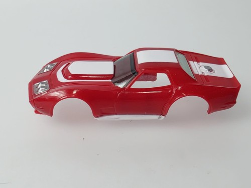 Afx tras corvette white - afx, white/red