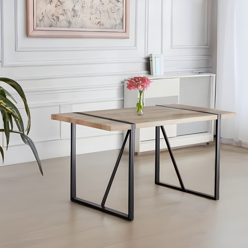 Dining table modern rustic - dining,