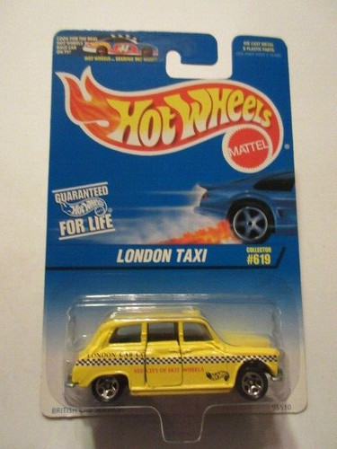 Hot wheels 619 british cab - hot,
