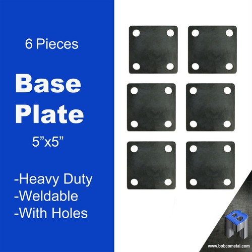 Heavy duty square flat - 5", 5"