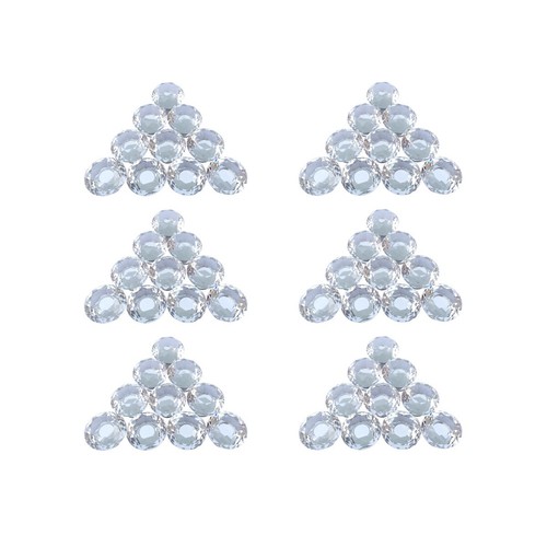Clear glass cabinet knobs - knobs, 1.8