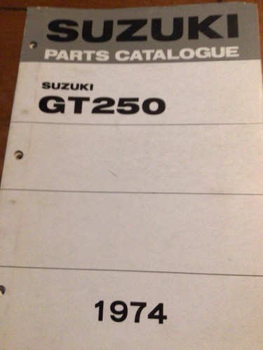1974 suzuki gt250 parts - gt250,