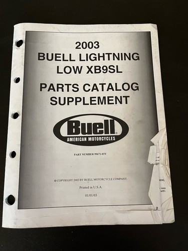 2003 buell lightning low - 2003,