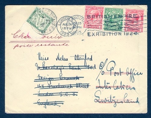 Great britain 1923 - great, red