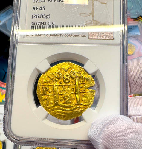 Peru escudos 1724 - peru,