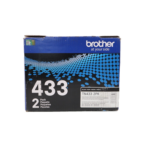 Genuine brother 433 2pk - genuine, tn-433