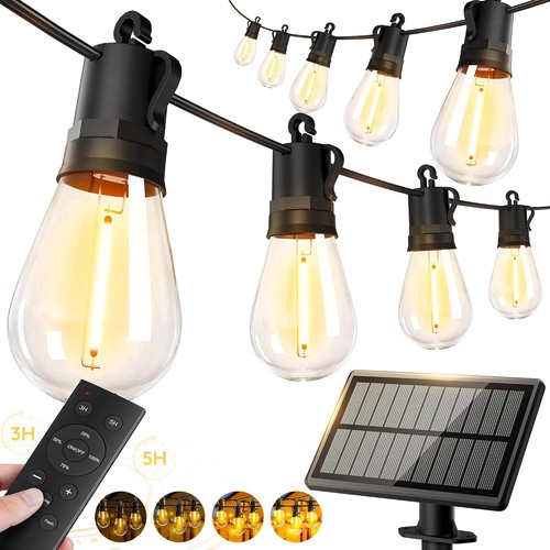 50ft solar string lights - 50ft,
