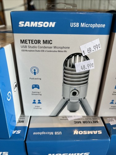 Samson meteor condenser wired - samson,