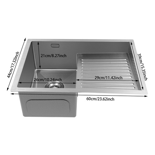 Stainless steel laundry sink - laundry,