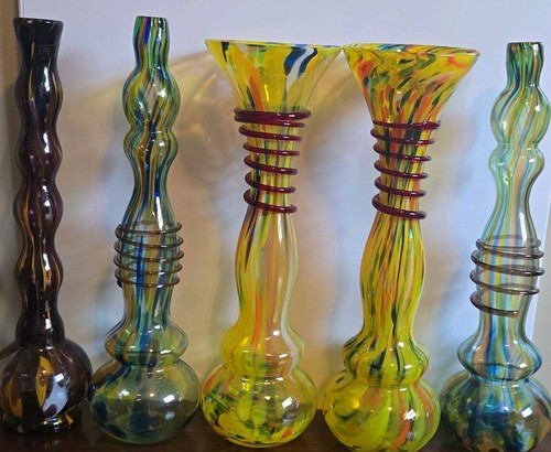 Set multicolor art glass - set, 5