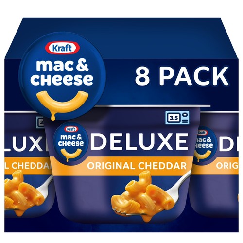 Kraft deluxe mac and - cheese,, 8
