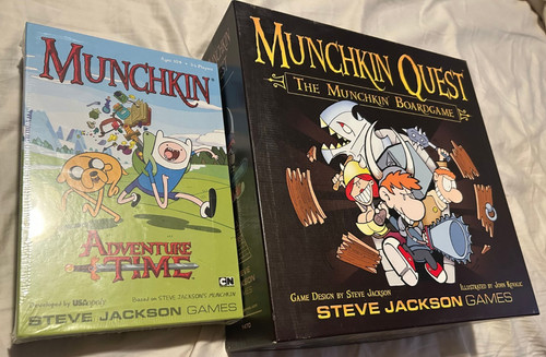 Munchkin quest adventure time - munchkin,
