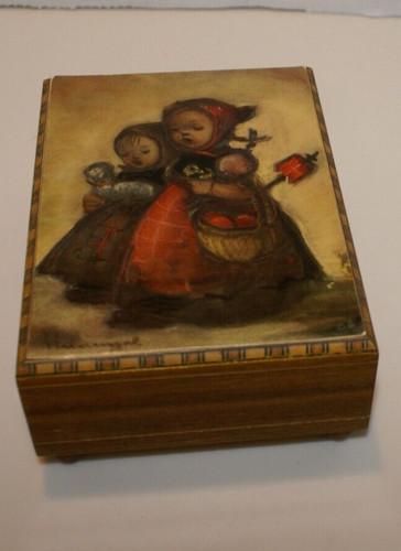 Vintage hummel music trinket - vintage,