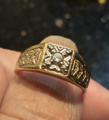 10k yellow gold men - yellow, men’s