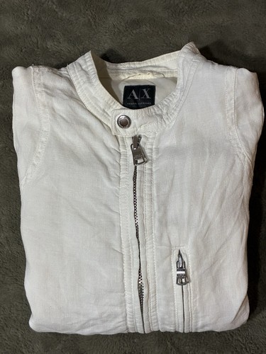 Armani exchange white - armani, linen