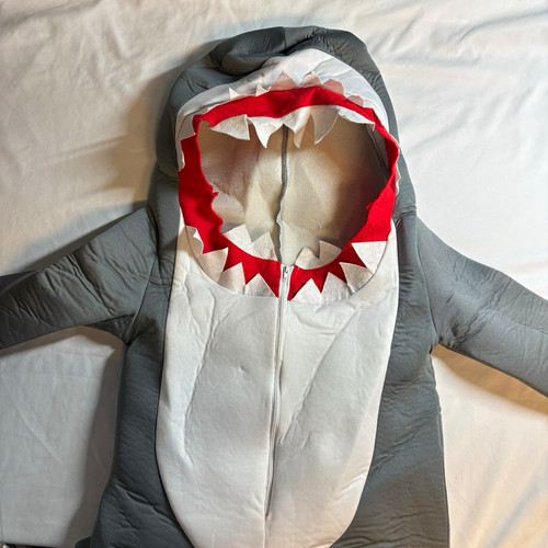 Kids halloween hooded shark - halloween,