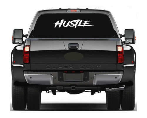 Hustle decal sticker car - car, turbo
