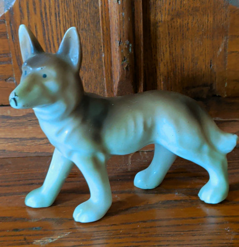 German shepherd dog porcelain - shepherd,