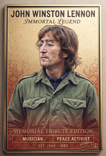 John lennon unique custom - john,