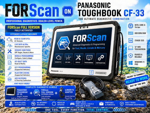 Panasonic cf33 ford diagnostic - cf33,