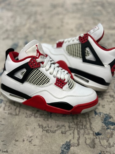 Jordan fire red - 4, size