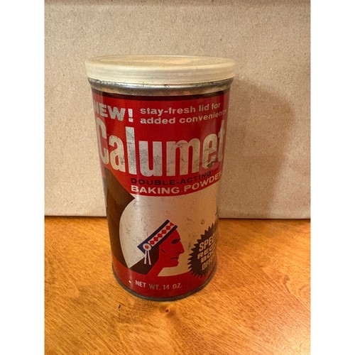 Calumet baking powder metal - calumet,