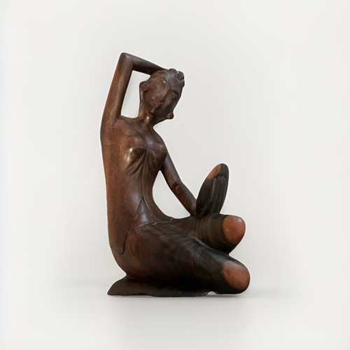 Vintage balinese hand carved - hand,
