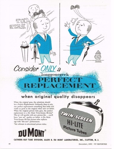 1955 dumont twin - 1955,
