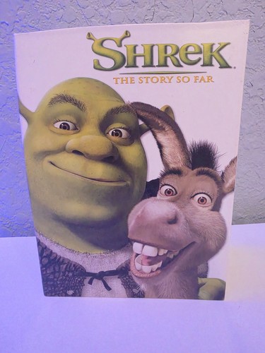 Shrek the story far - dvd, box