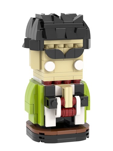 Lego moc brickheadz gyomei - brickheadz,
