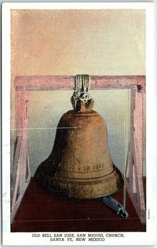 Postcard old bell san - old, jose