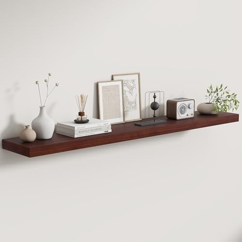 Rustic real wood floating - rustic,