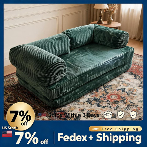 Modular folding futon loveseat - folding,