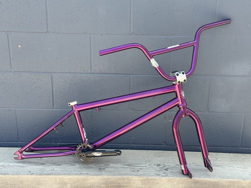 Kink volte bmx frameset purple - kink,