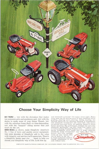 Simplicity 1966 vintage print - vintage,