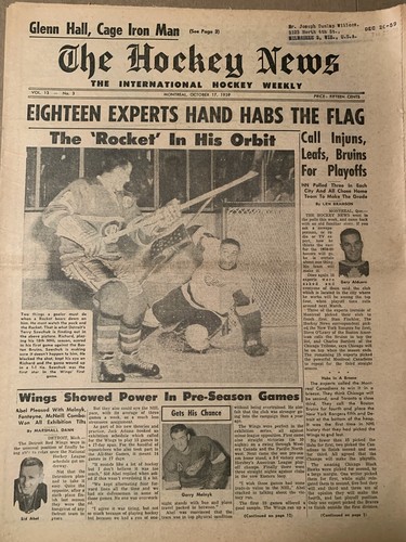 1959 the hockey news - 10/17/1959,