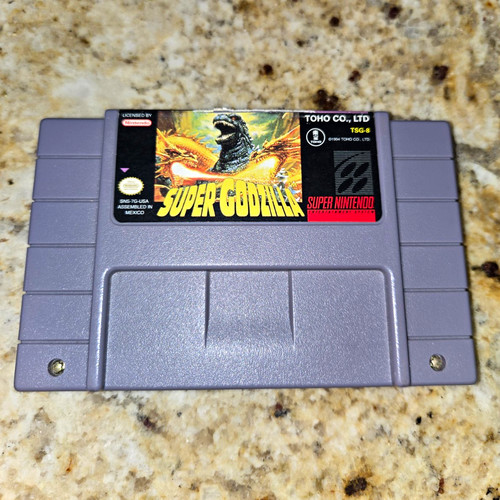 Toho super godzilla nintendo - godzilla,