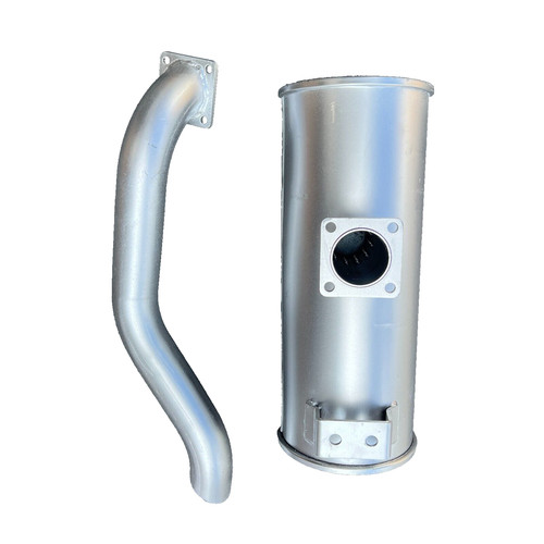 Muffler silencer for yanmar - muffler,