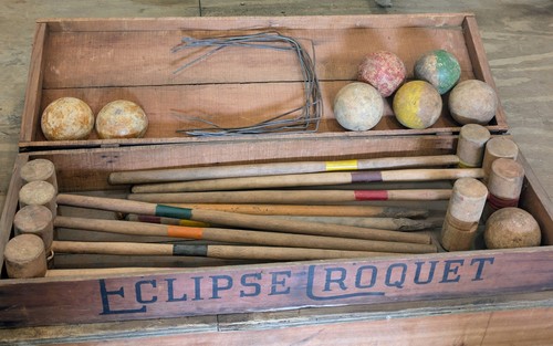 Vintage eclipse croquet - vintage,