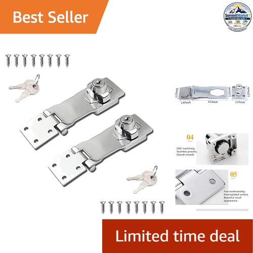 Keyed lock hasp inch - keyed,