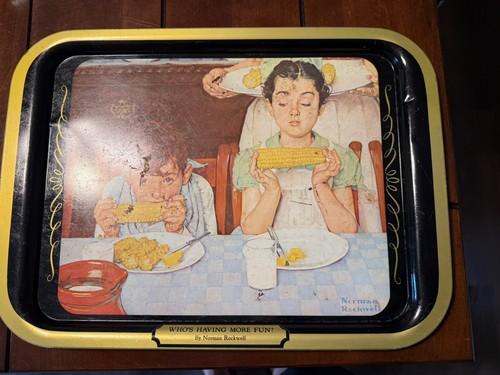Vintage norman rockwell who - vintage,