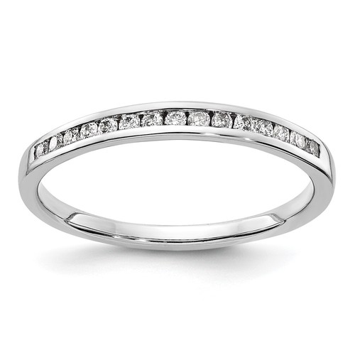 14k white gold ct round - white, 1/6