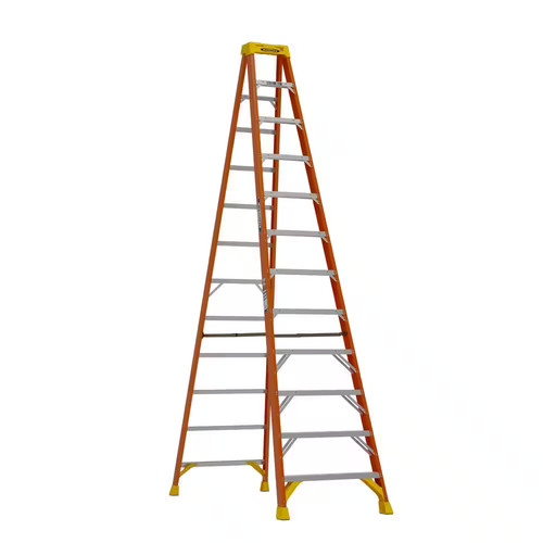 Fiberglass step ladder - 12,