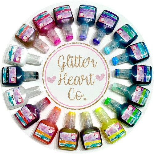 Glitter alcohol ink set - ink, |